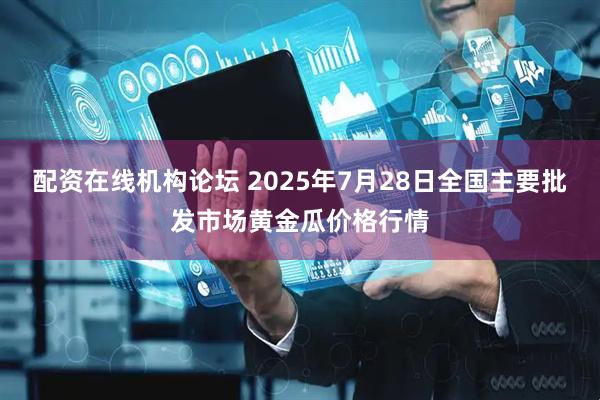 配资在线机构论坛 2025年7月28日全国主要批发市场黄金瓜价格行情