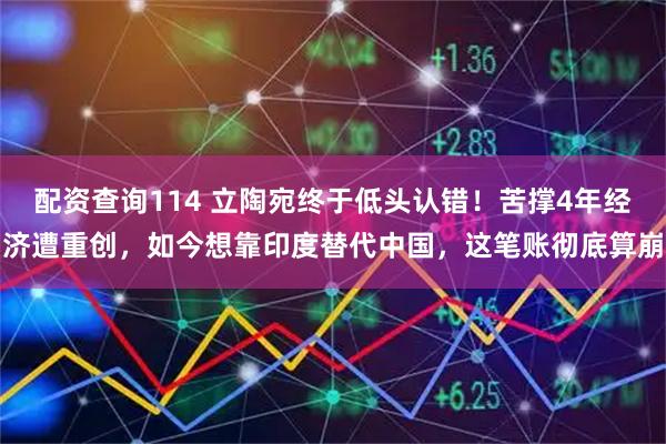 配资查询114 立陶宛终于低头认错！苦撑4年经济遭重创，如今想靠印度替代中国，这笔账彻底算崩